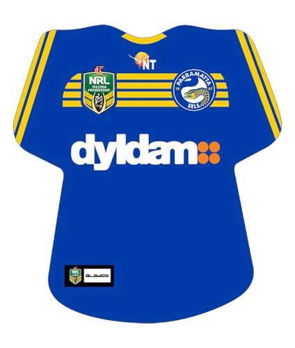 Eels NRL Jersey Icing Image - Click Image to Close